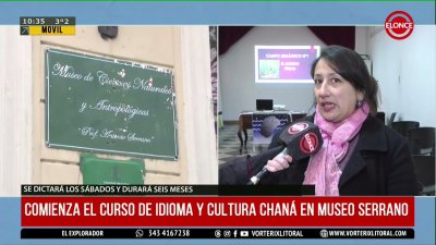 Invitan a un curso para aprender el idioma y la cultura chan&aacute; durante seis meses en Paran&aacute;